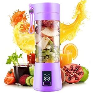 Home 14 Kariox 6 Blades Juicer Rechargeable Portable Electric USB Juicer Bottle Blender for Makin, Travel Juicer for Fruits and Vegetables, Maker Machine